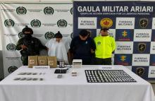 Capturados dos presuntos integrantes de un grupo armado organizado por tráfico de estupefacientes en San Martín, Meta