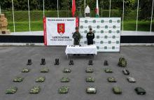 Ejército Nacional en el Huila ubica depósito ilegal de material de guerra
