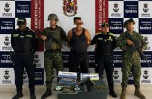 En operación conjunta, capturado alias ‘Fabián’ o ‘Veneno’, cabecilla del Clan del Golfo que delinquía en el sur de Bolívar