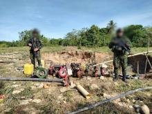 Ejército Nacional avanza en la ofensiva contra la minería ilegal en el Magdalena Medio antioqueño