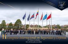 Escuela Superior de Guerra inauguró el II Congreso Internacional de Seguridad y Defensa con la participación de 29 países