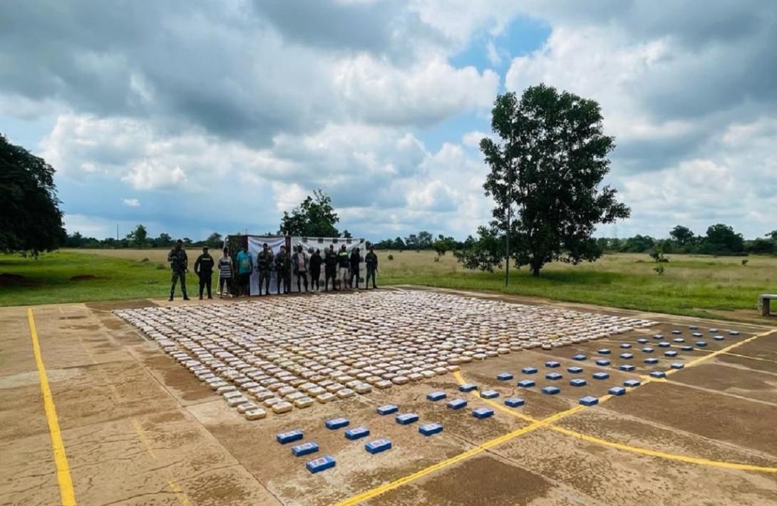 Contundente golpe al narcotráfico: Ejército Nacional incauta más de tonelada y media de Marihuana en Vichada