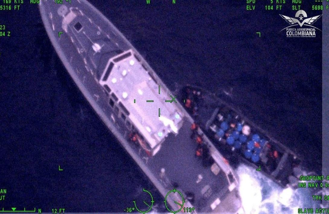 Incautada más de una tonelada de estupefacientes en el mar Caribe