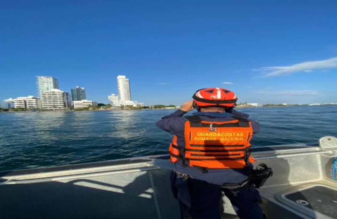 Armada de Colombia recupera cuerpo sin vida en playas de Castillogrande