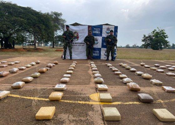 Fuerza Pública incauta marihuana avaluada en más de nueve millones de dólares