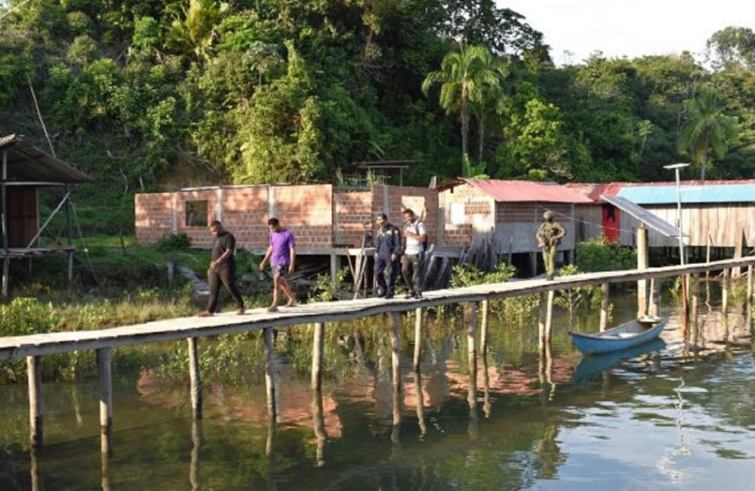 Secretaría de Gobierno de Buenaventura y Armada de Colombia hacen presencia activa en comunidad de La Plata para verificar situación de seguridad
