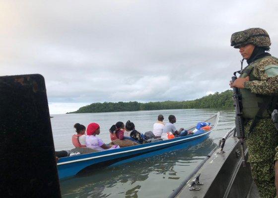 Fuerza pública refuerza presencia en zona rural de Buenaventura