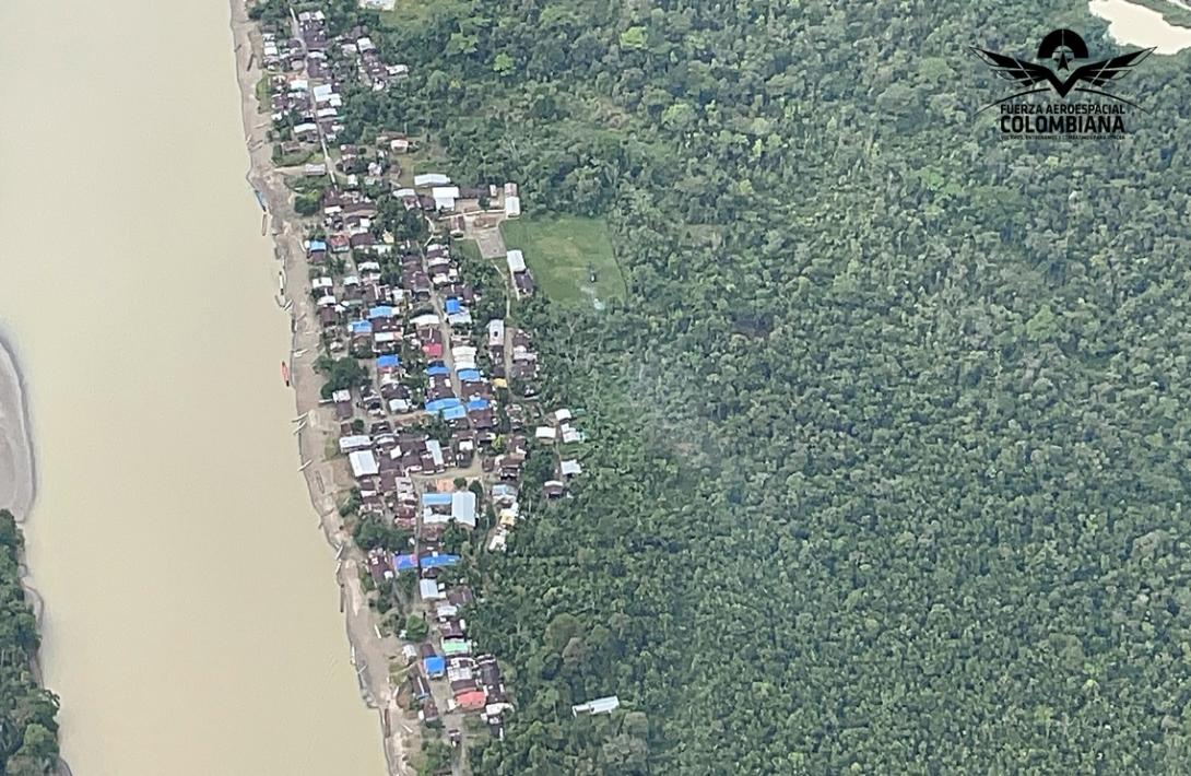 Con aeronaves de su Fuerza Aeroespacial Colombiana se fortalece la seguridad en el Chocó