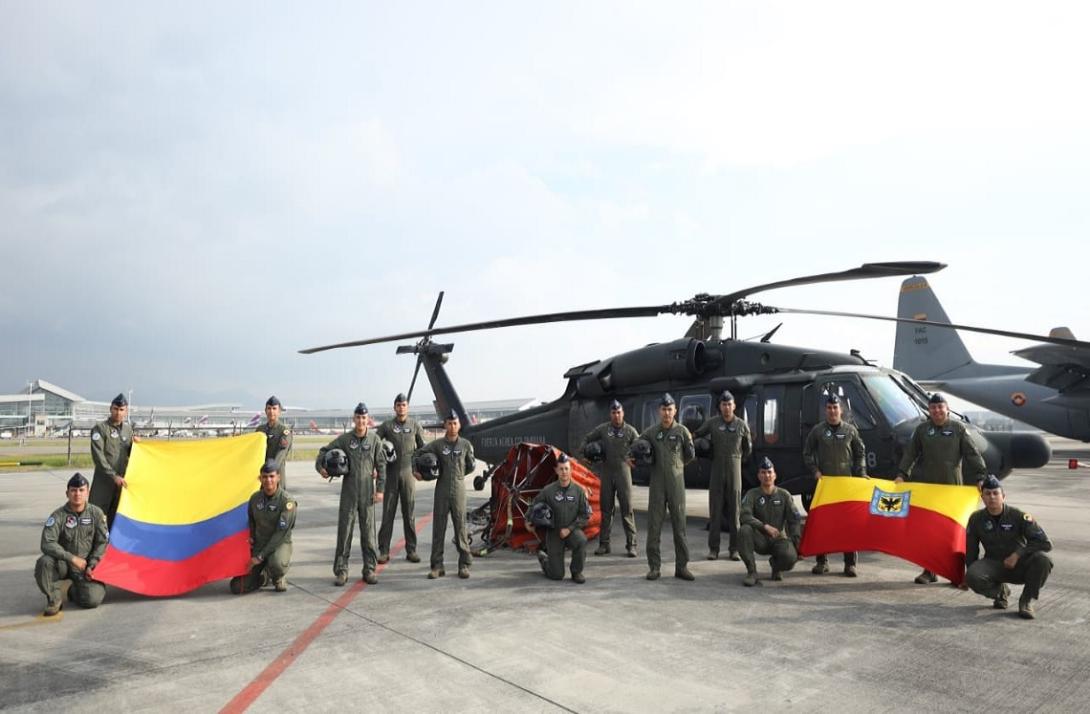 Capacidades aéreas determinantes para la extinción de los incendios en Bogotá