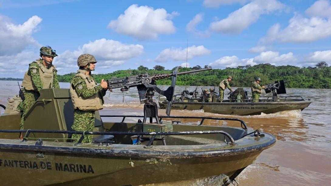 Fuerzas Militares fortalecen seguridad en Caquetá y Putumayo