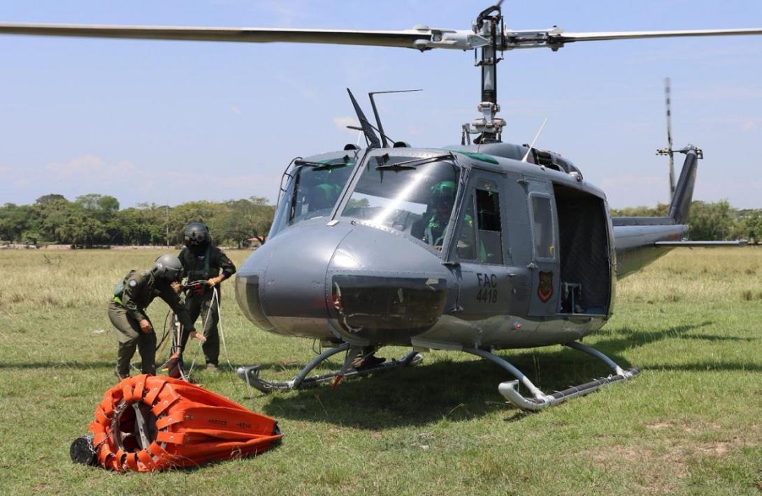 Continúan esfuerzos para extinguir incendio forestal en Purificación, Tolima