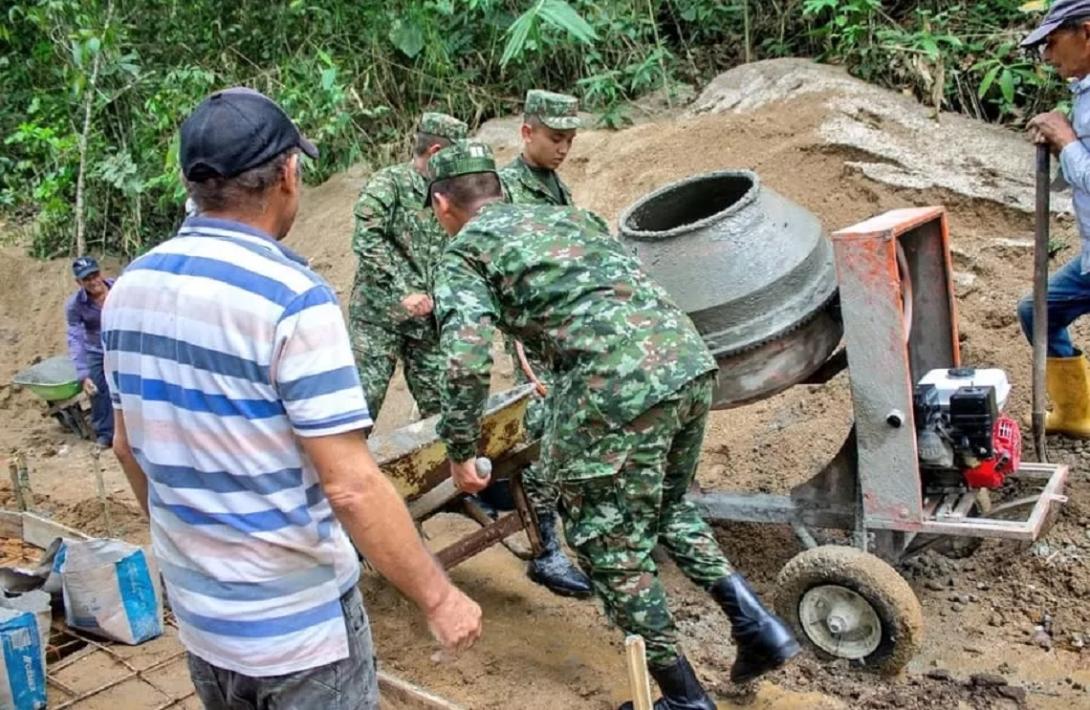 Construimos territorio con nuestros soldados del Ejército Nacional