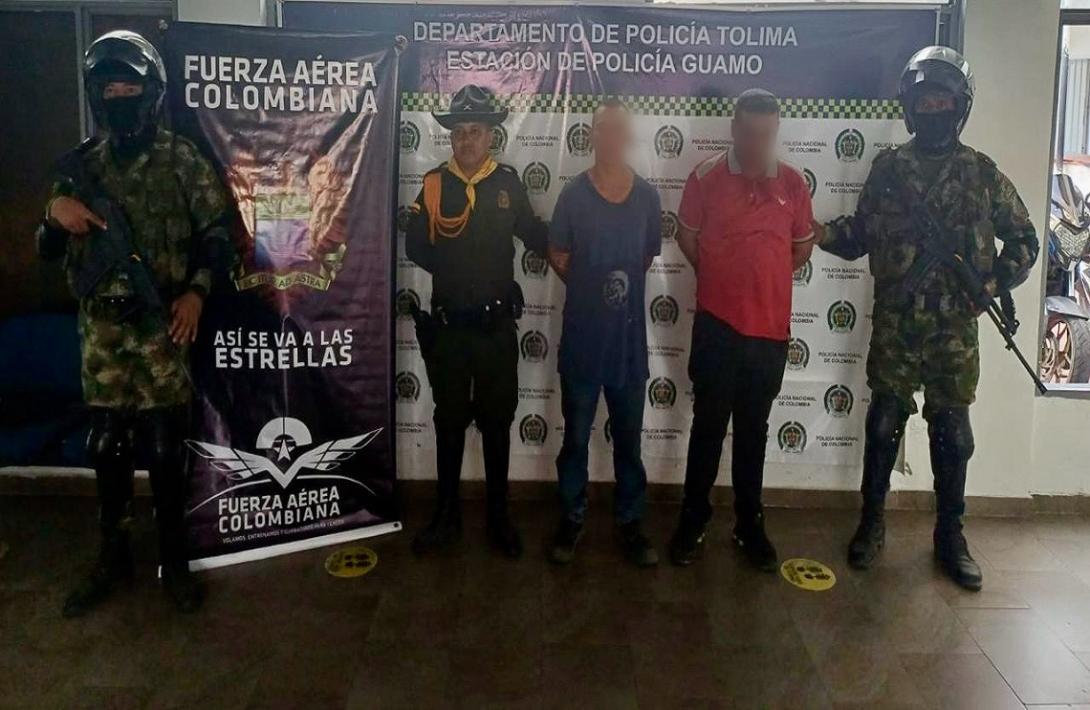 Dos capturas en flagrancia dejan operación ambiental en San Luis, Tolima