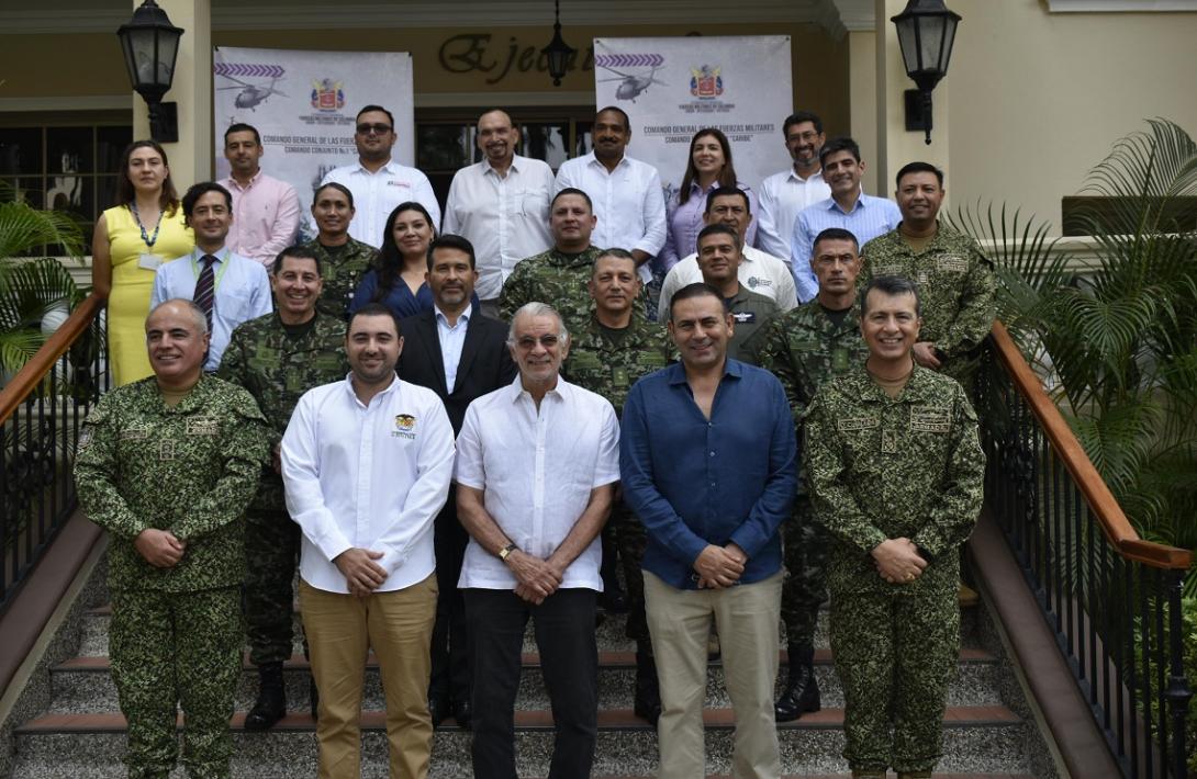 Fuerzas Militares y Gobernadores abordarán fenómenos delictivos de alto impacto y retos de seguridad de la región Caribe