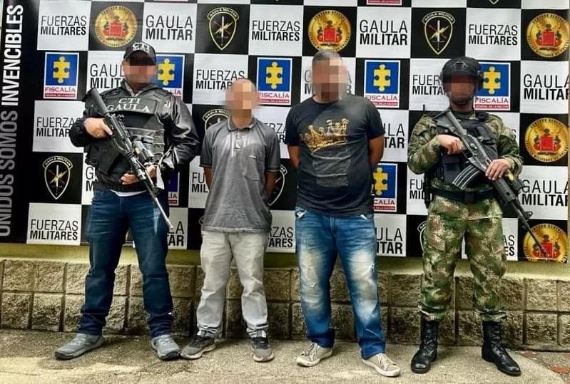 Capturados dos presuntos extorsionistas de comerciantes en el Valle de Aburrá