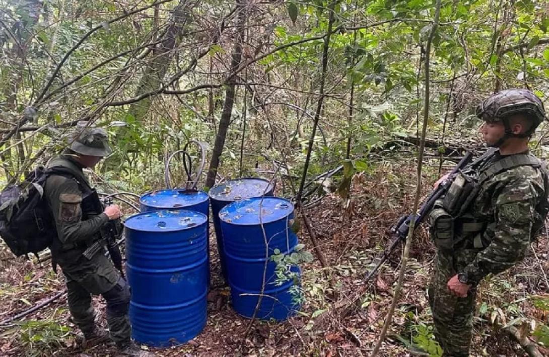 Contundente golpe del Ejército Nacional al narcotráfico en San Cayetano, Norte de Santander