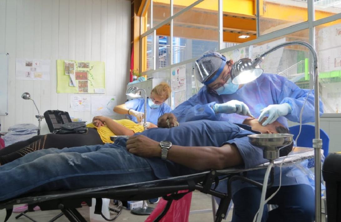 Casi mil personas fueron beneficiadas en una gran jornada de salud en el sur del país