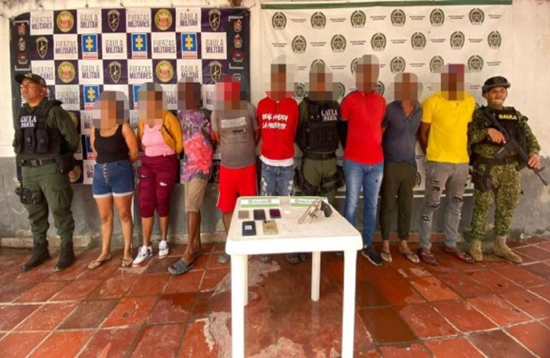 Capturados 15 presuntos integrantes del 'Clan del Golfo'