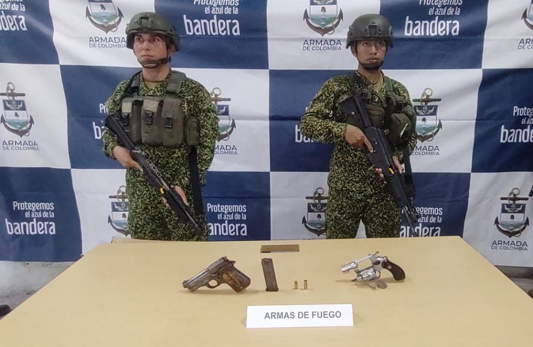 Aprehendido menor de edad con armamento en el Bajo Calima