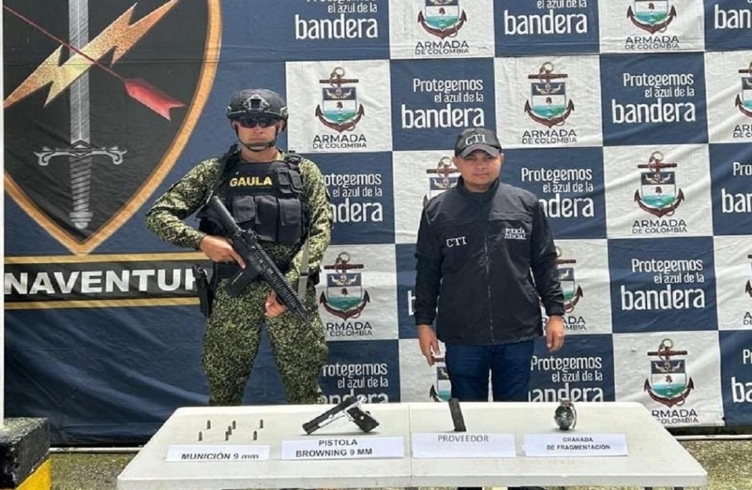 Incautado armamento del Grupo Delincuencial Organizado 'La Local'