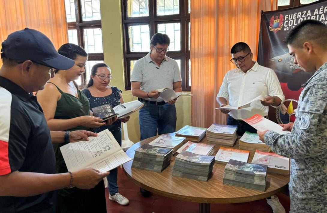 Se continúa aportando a la educación en la Amazonía