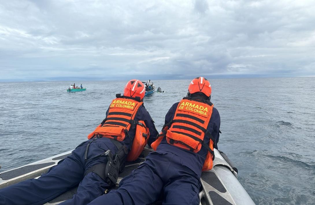 Autoridades y comunidad se unieron para salvaguardar la vida de una ballena en peligro
