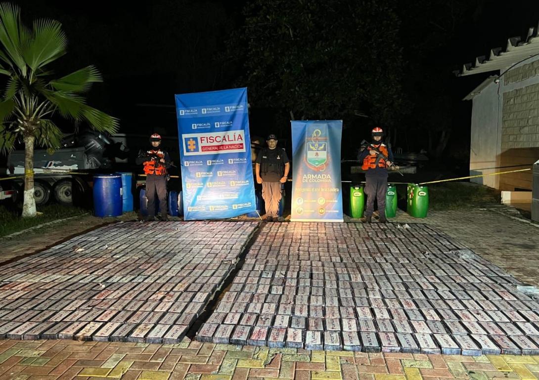 Incautada cocaína avaluada en más de 28 millones de dólares en Barranquilla 