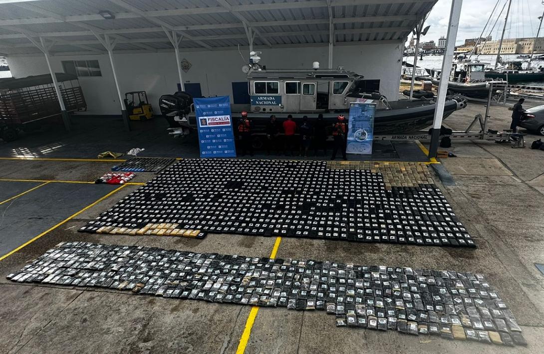 Incautados más de 90 millones de dólares en cocaína y marihuana en el Caribe colombiano