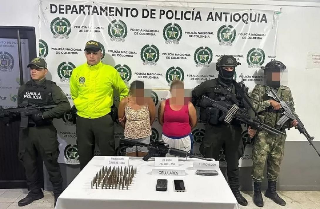 Plan candado entre Ejército y Policía permitió capturar a dos presuntas integrantes del grupo delincuencial organizado 20 de Julio