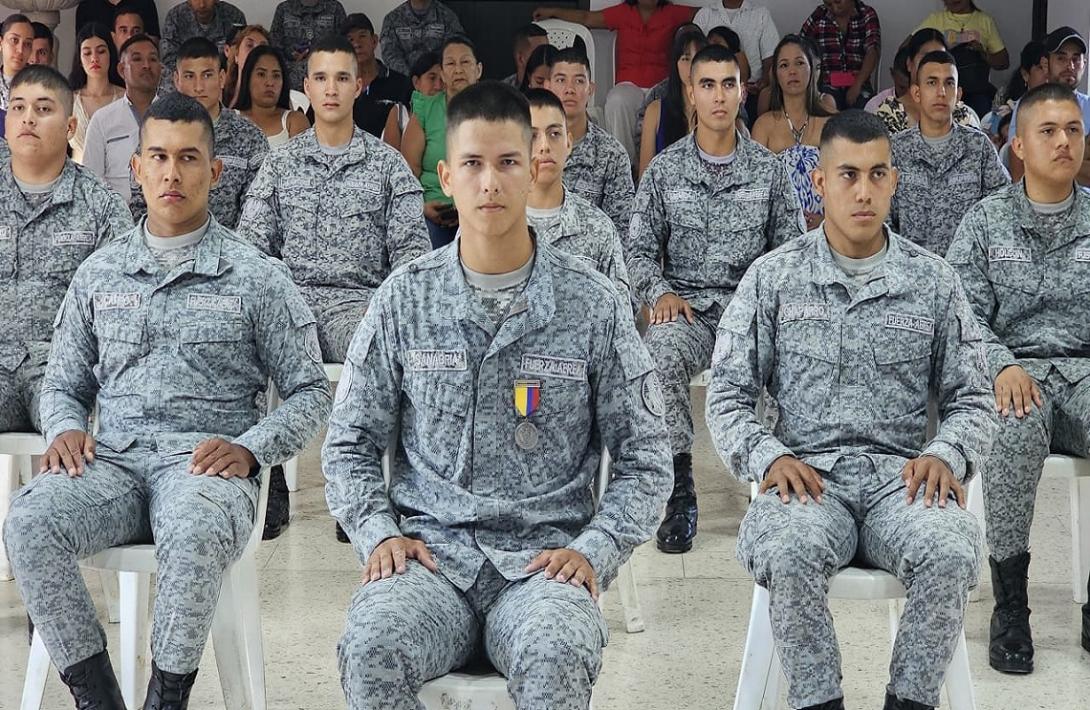 Jóvenes soldados culminan su servicio militar en Yopal, Casanare
