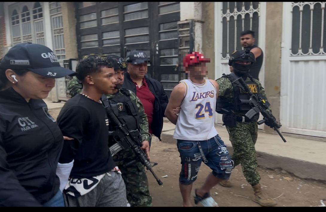 Ejército y Fiscalía capturan en Bogotá a dos extorsionistas del Tren de Aragua