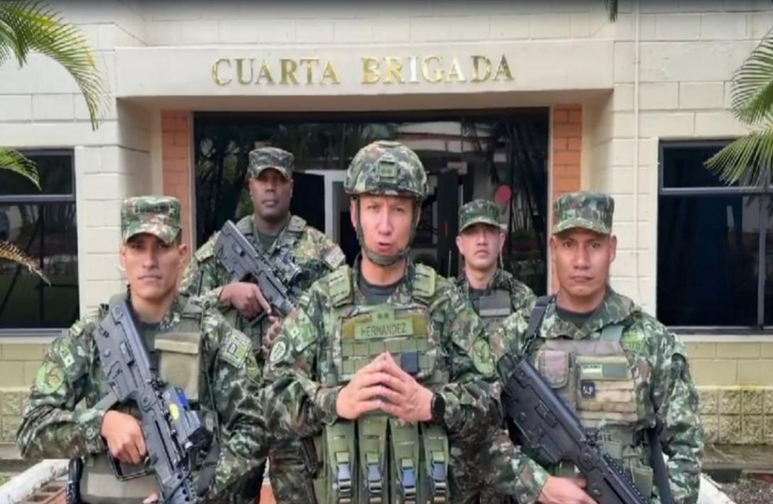 Un presunto integrante del Clan del Golfo fue neutralizado por el Ejército Nacional en el suroeste antioqueño