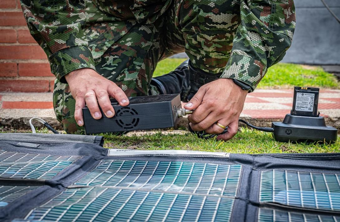 Ejército Nacional apuesta por la sostenibilidad con el Sistema de Alimentación con Energía Alternativa