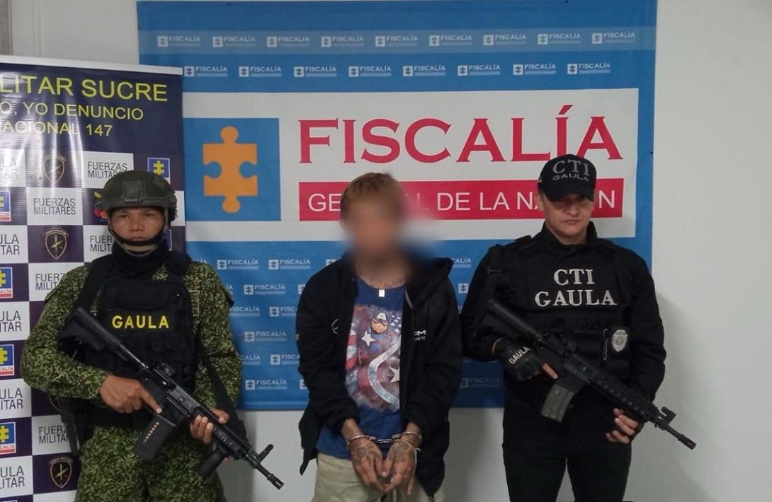 Capturado presunto extorsionista en Sincelejo