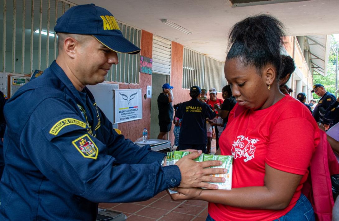 En el corregimiento de Juanchaco, Jornada de Apoyo al Desarrollo benefició a cerca de mil personas