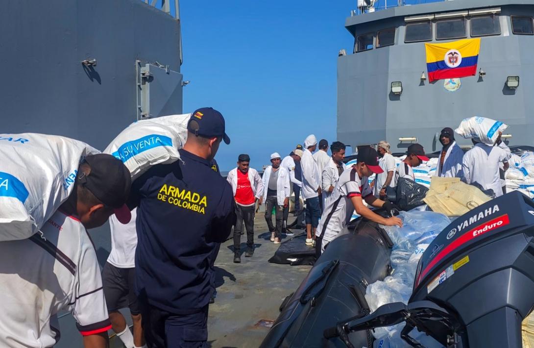 En la Guajira, inició la segunda fase de entrega de ayudas humanitarias a afectados por la ola invernal