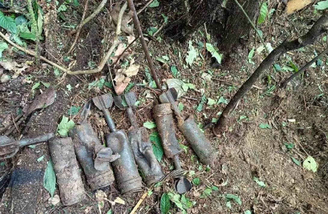 Ejército Nacional destruye seis granadas de fabricación artesanal en Dolores, Tolima