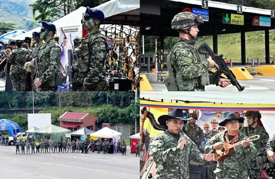 Soldados en el Meta, dan apertura a la campaña 'Viaje Seguro, su Ejército Está en la Vía' para las vacaciones y fiestas de fin año