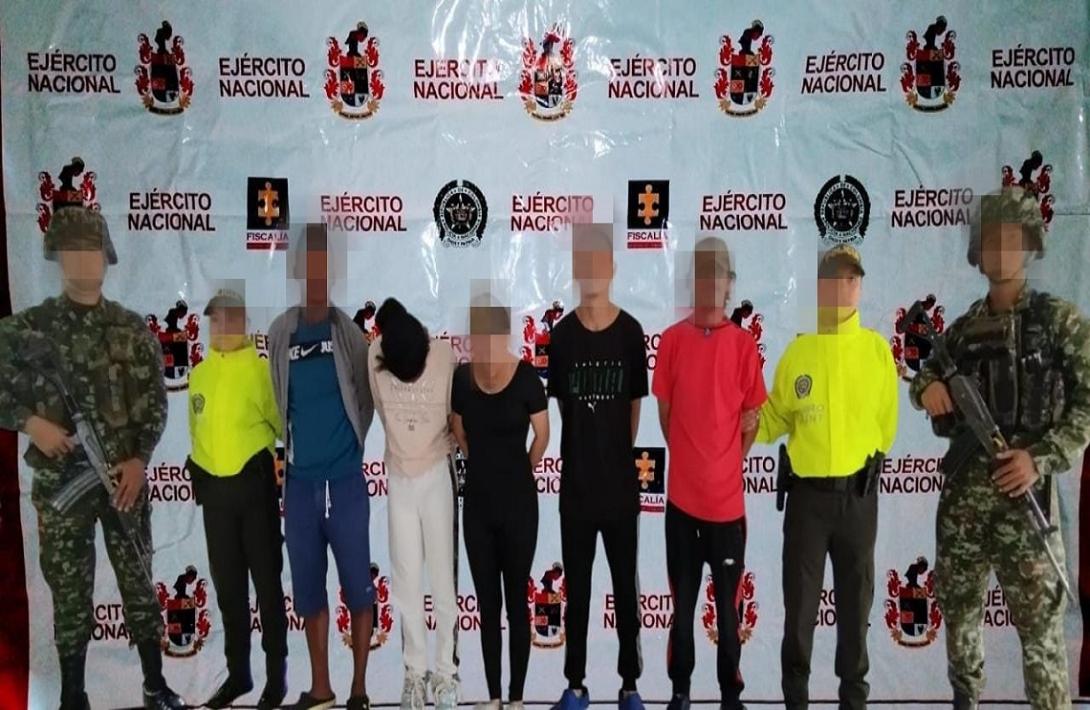 Ejército y Policía desarticulan el grupo delincuencial organizado Los del Nariño, en el suroeste antioqueño