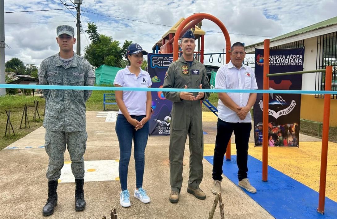 Se entrega el primer parque de la campaña 'Adopta un Parque' en Amazonas