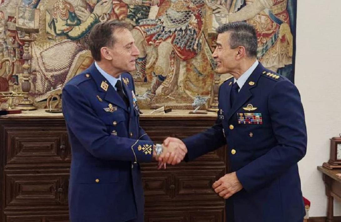 Fuerza Aeroespacial Colombiana fortalece cooperación con el Reino de España