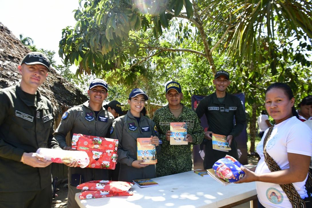 Compromiso social con la comunidad indígena Ismuina, Uitoto, en Caquetá
