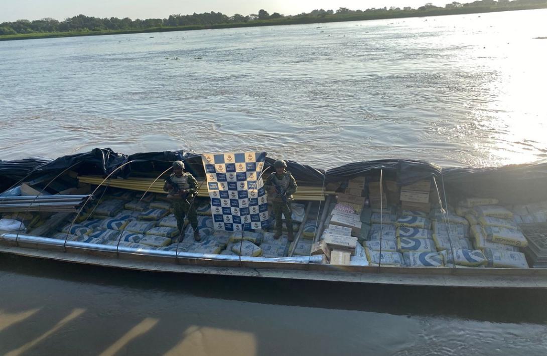 En jurisdicción de la Fuerza Naval del Caribe, ofensiva contra las estructuras logísticas del crimen organizado