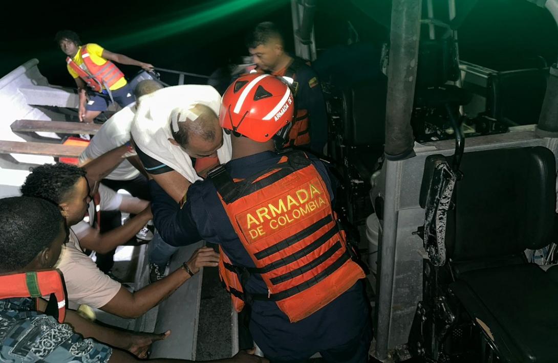 Por emergencias médicas, evacuadas dos personas en Buenaventura
