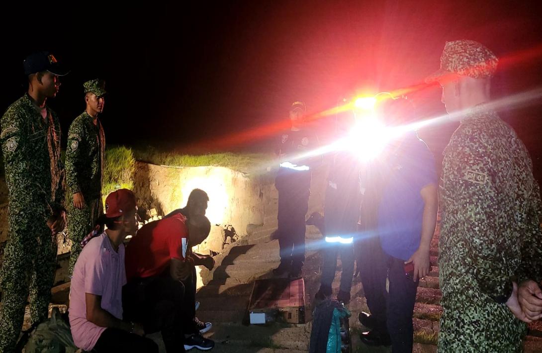 Rescatados cuatro extranjeros en el río inírida