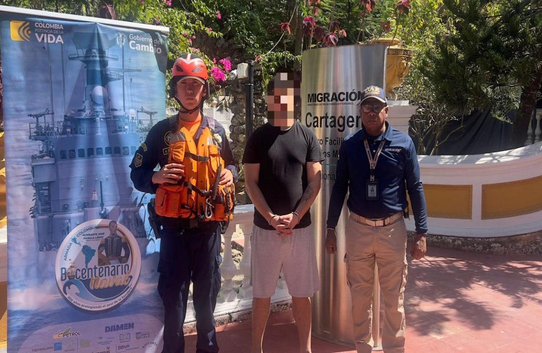 Capturado en las islas del Rosario un albanés pedido en extradición