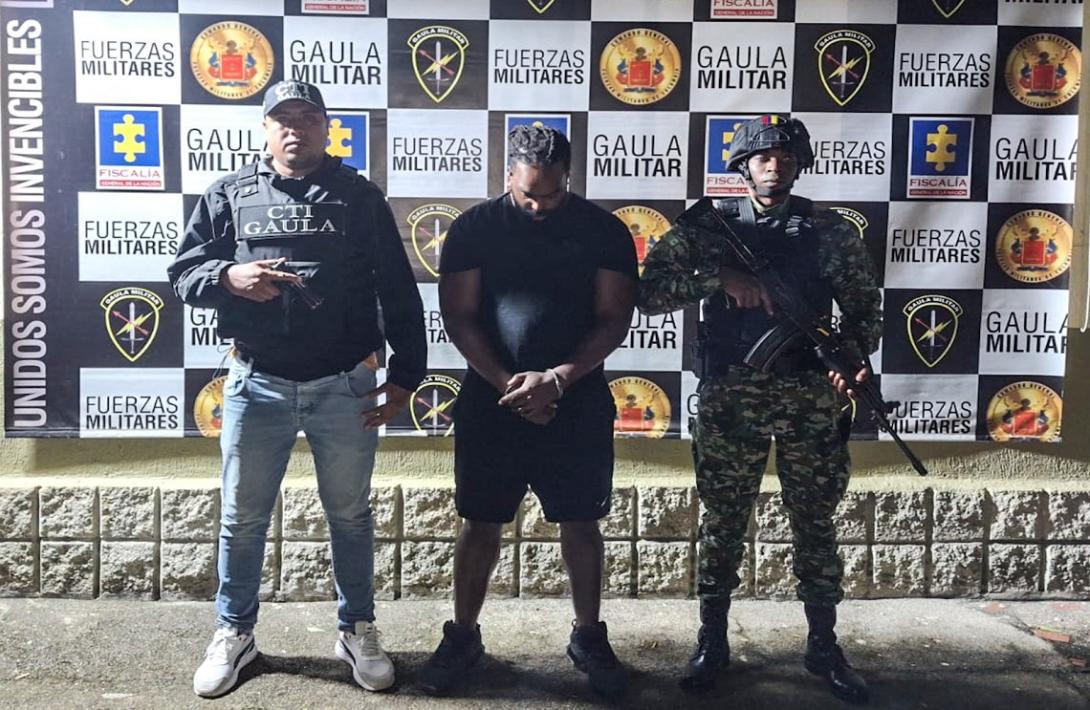 Gaula Militar de la Cuarta Brigada captura a ciudadano canadiense por secuestro