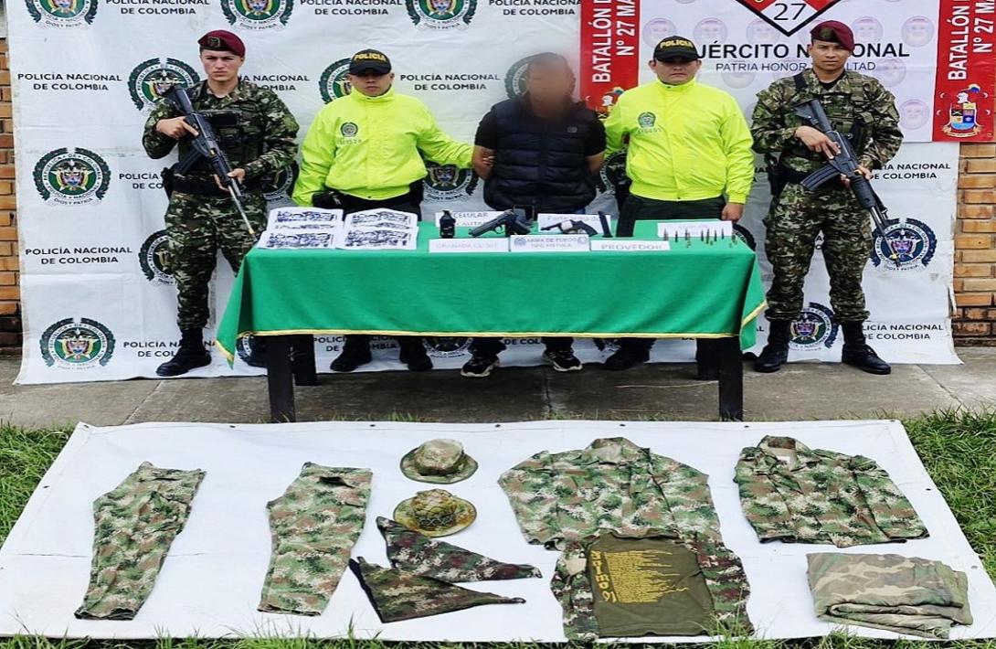 Ejército y Policía neutralizan planes del frente 'Rodrigo Cadete'