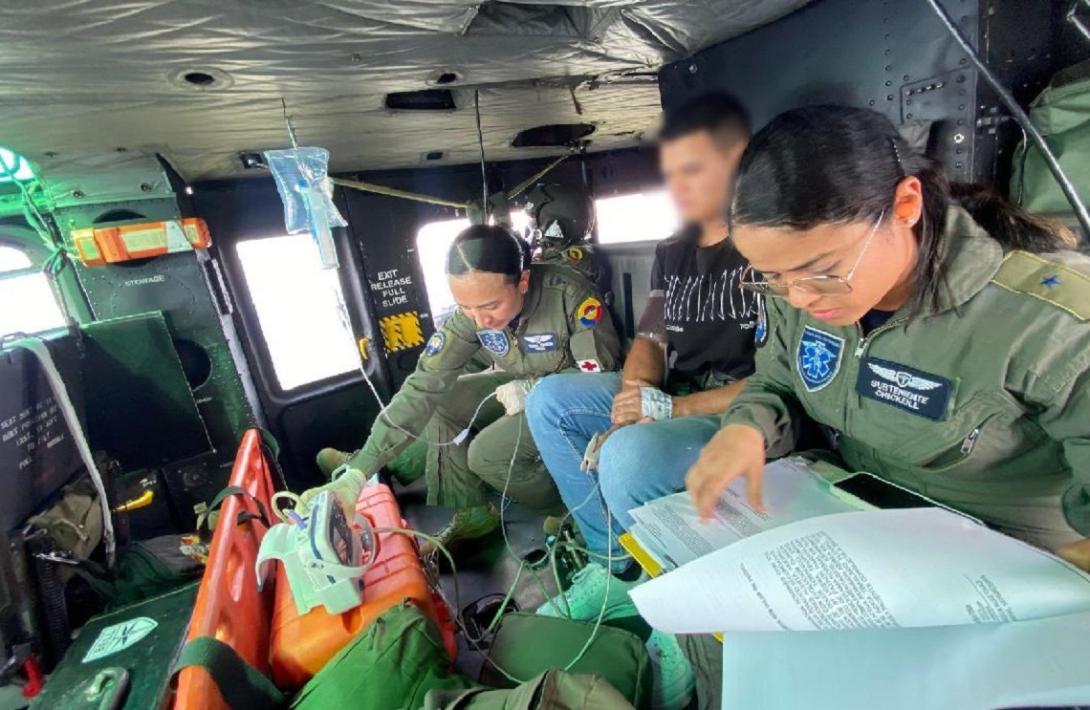 Traslado aeromédico salva vida de paciente en Puerto Leguízamo, Putumayo