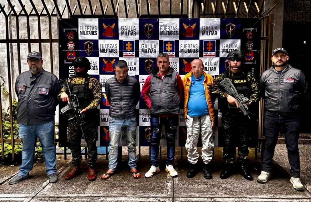 Ejército y Fiscalía capturan en Bogotá y Cundinamarca a tres sujetos por presunto tráfico de armas